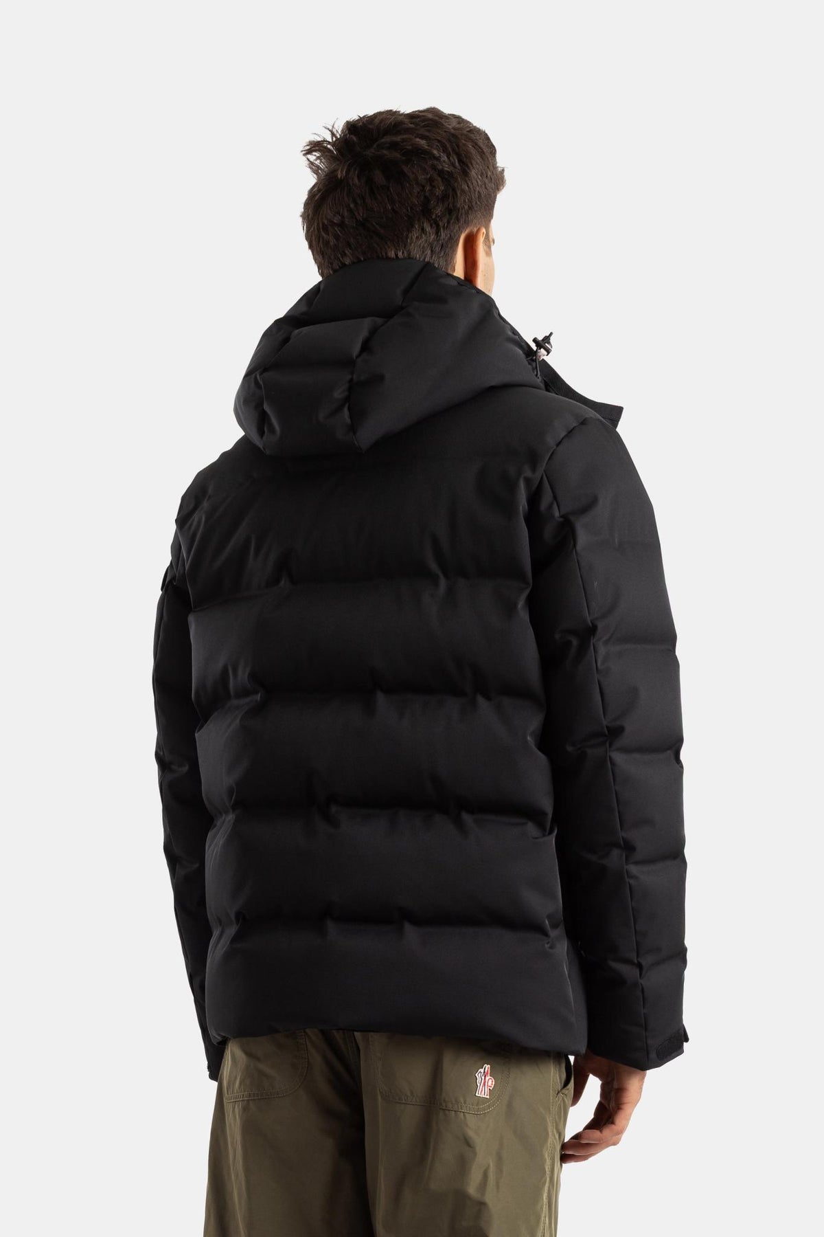 Moncler Black Down Puffer Jacket for Men