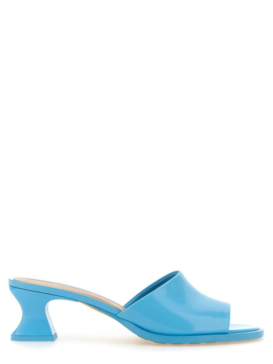 Bottega Veneta Black Leather Slingback Pumps
