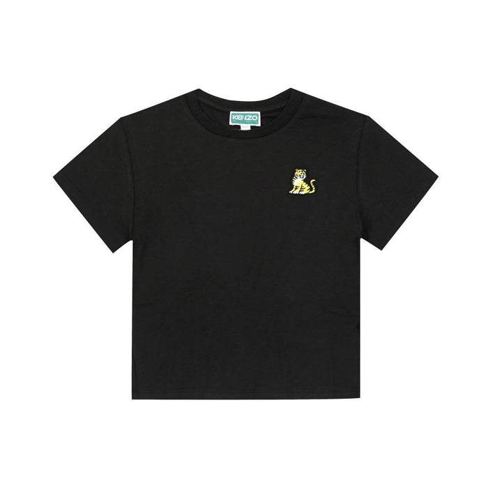 KENZO Kids Short Sleeve T-Shirt Gray