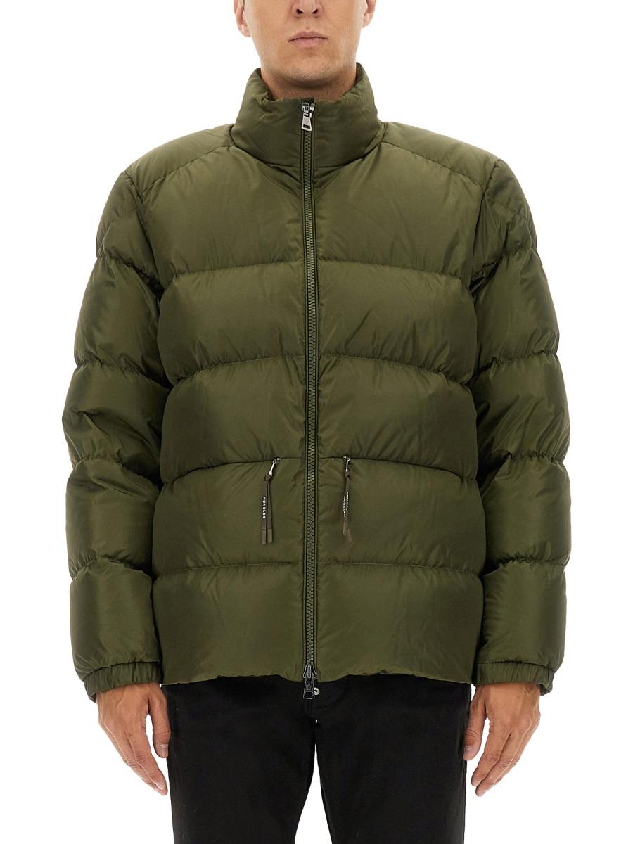 Moncler Black Down Puffer Jacket Men's Outerwear
