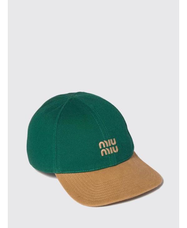 Miu Miu Cotton Baseball Cap
