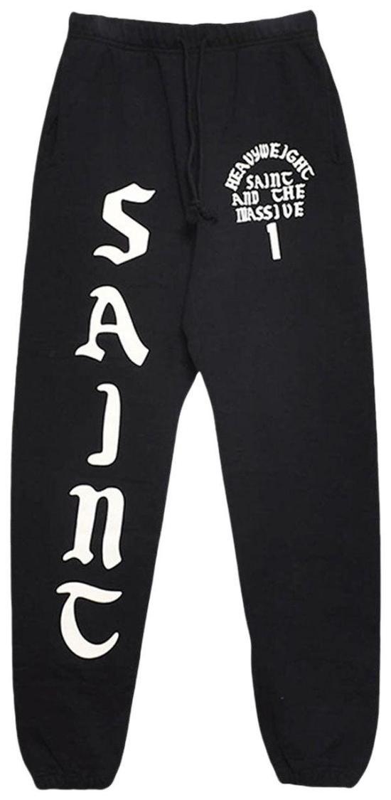 SAINT MICHAEL Training Jogger Sweatpants for Men SMYS10000049 BLACK DOM