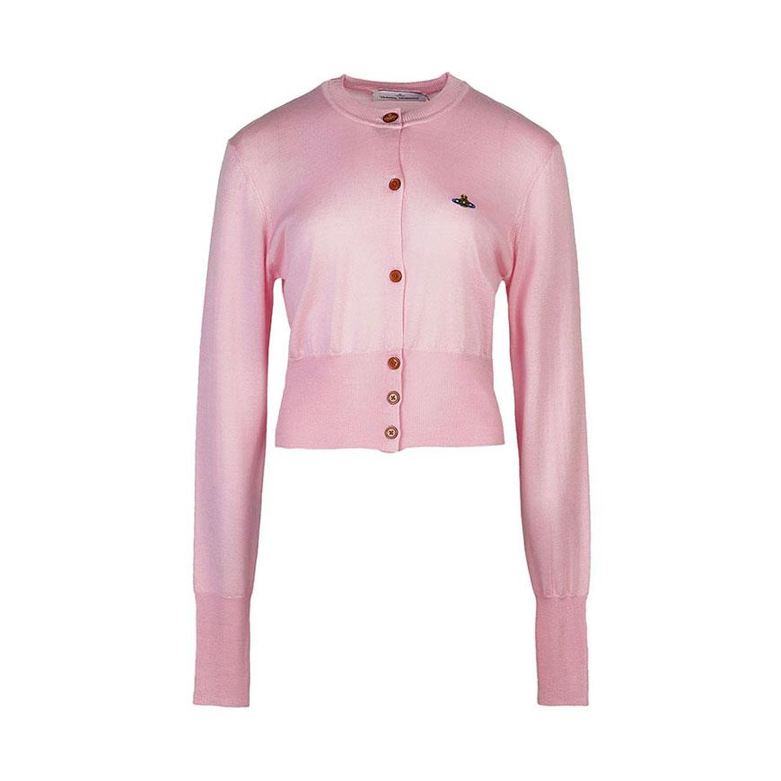 Vivienne Westwood Bea Cropped Cardigan Women’s Green Knit