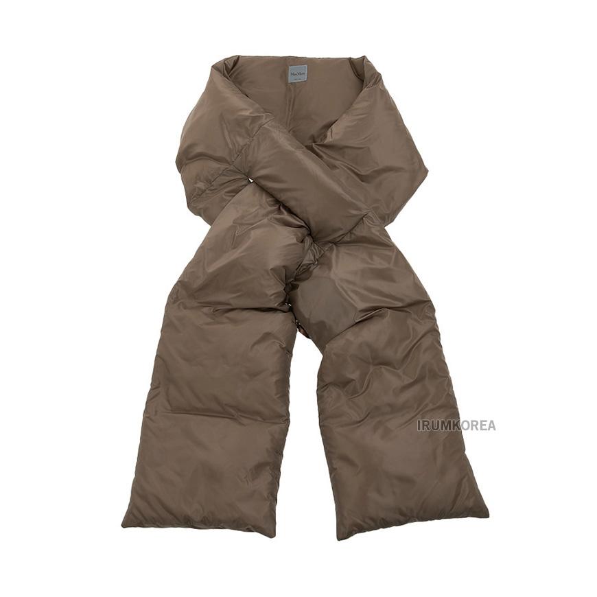Max Mara SEIPET Padded Scarf for Women Brown