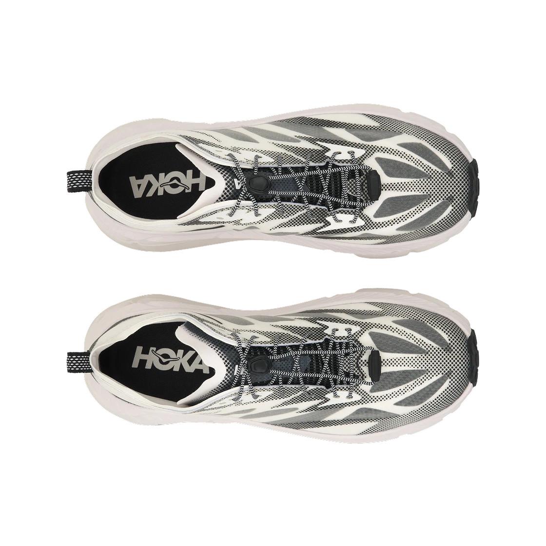 HOKA Mafate Speed 4 Light White Black Low-Top Sneakers Unisex 1168971WBLC