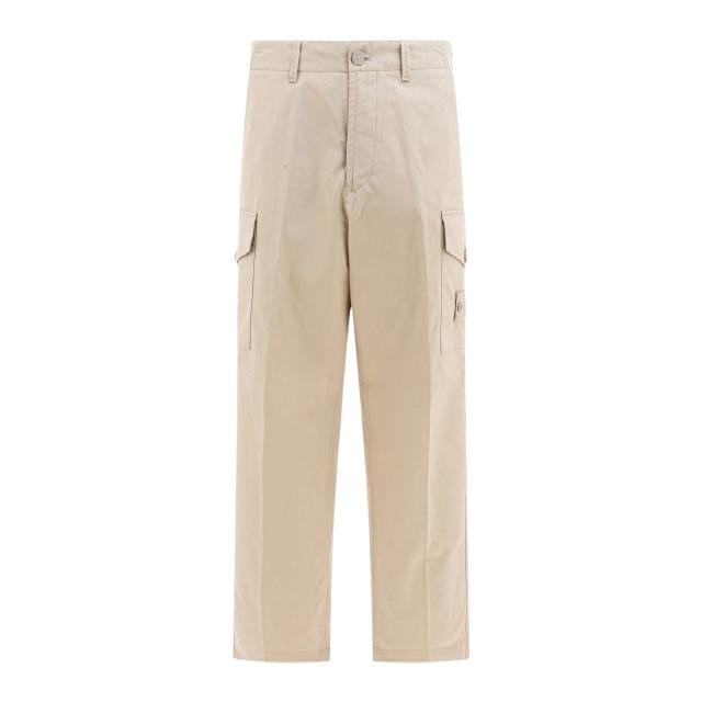 STONE ISLAND Ghost Badge Cargo Jogger Pants Beige Men