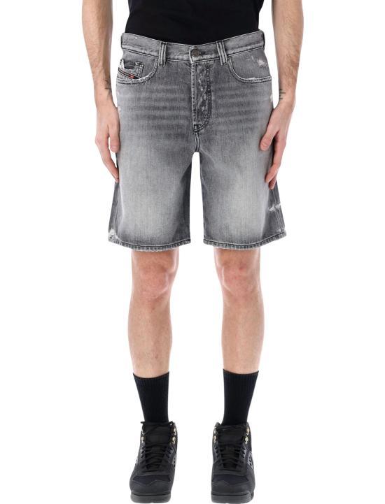 DIESEL Denim Short Shorts for Men A06430 09P08 02 GREY DOM
