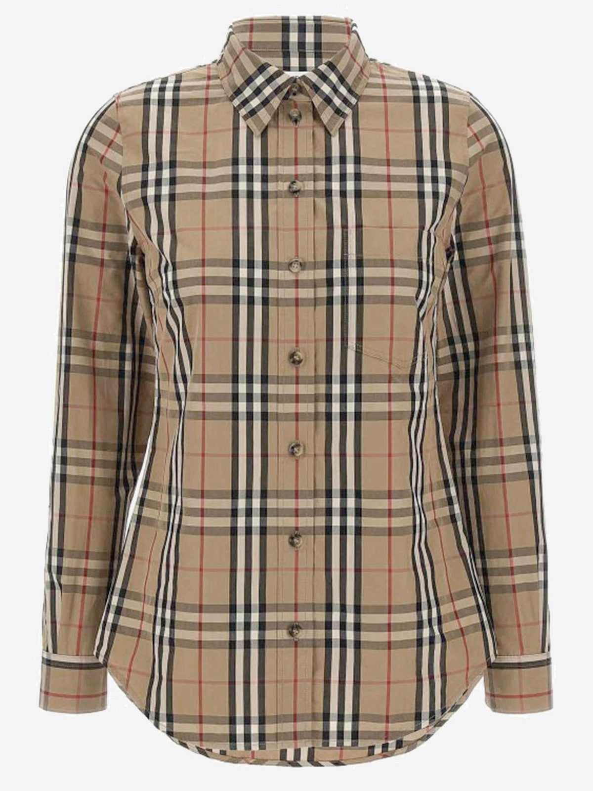 BURBERRY Archive Beige Check Long Sleeve Shirt