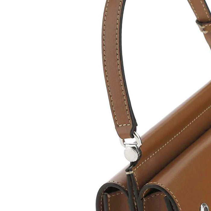 BURBERRY Brown Horseferry Print Mini Crossbody Bag
