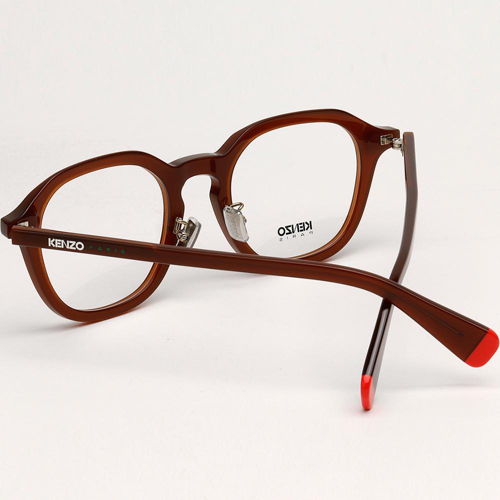 KENZO Acetate Asian Fit Eyeglass Frames Unisex Tortoise Daily Style