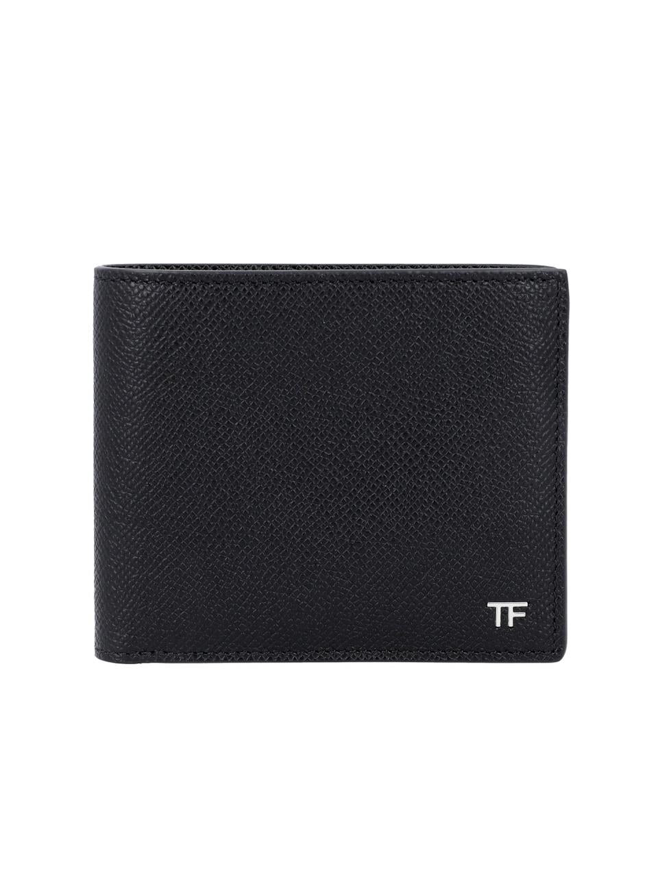 TOM FORD Black Leather Bifold Wallet for Men YM228 LCL081