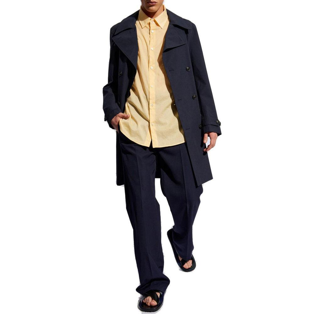 Lemaire Double Pocket Short Sleeve Shirt SH1079 LF1202 504