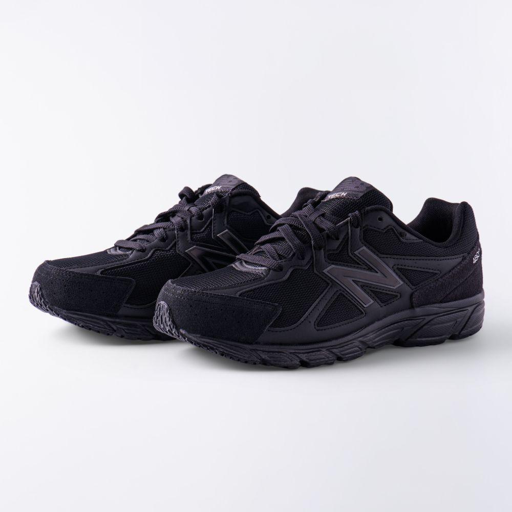 New Balance 480v5 Black 4E Extra Wide Low-Top Sneakers