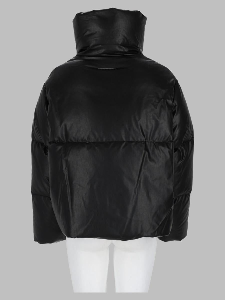 Maison Margiela Black Down Puffer Jacket for Women