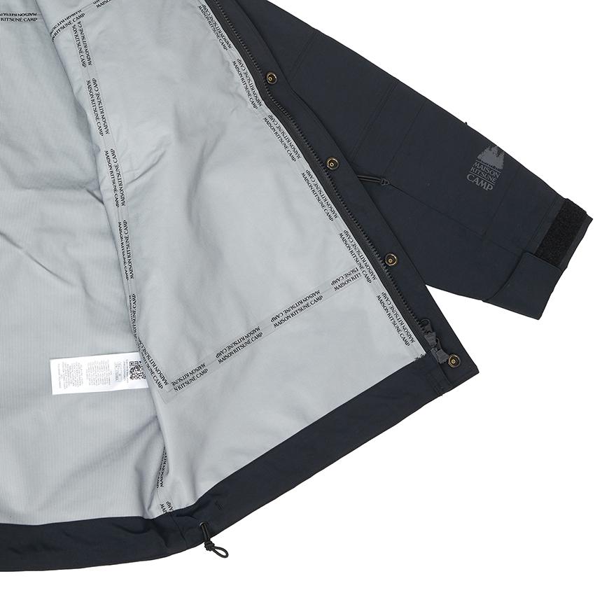 Maison Kitsune Men’s Hooded Jacket Navy PM02232 WQ4071 P199