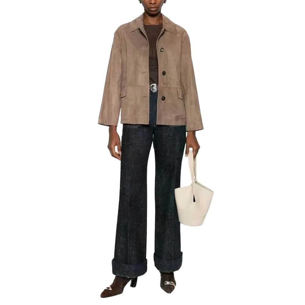 Max Mara Charme Suede Women’s Jacket 194410 11600 001