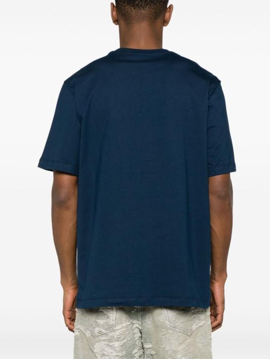 MSGM Navy Short Sleeve T-Shirt