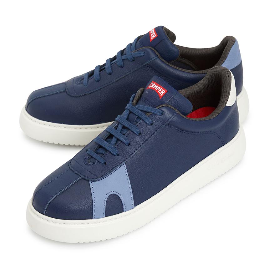 Camper Twins Men’s Leather Low-Top Sneakers K100743 045