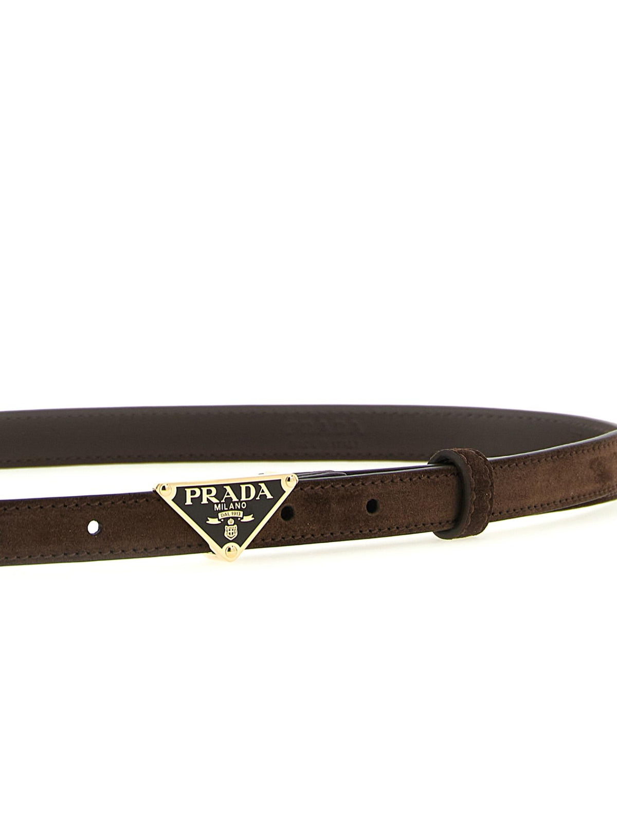 PRADA Black Leather Belt