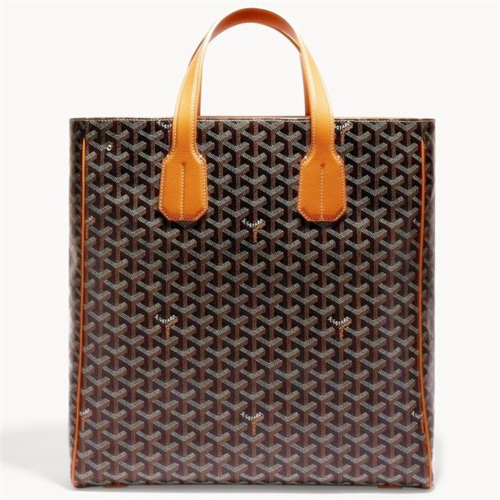 GOYARD Voltaire Black Tan Tote Bag VOLTA3MMLTY01CL03P