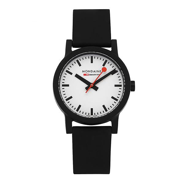 MONDAINE Railway Essence Women’s Urethane Watch Black Strap MS1 32110