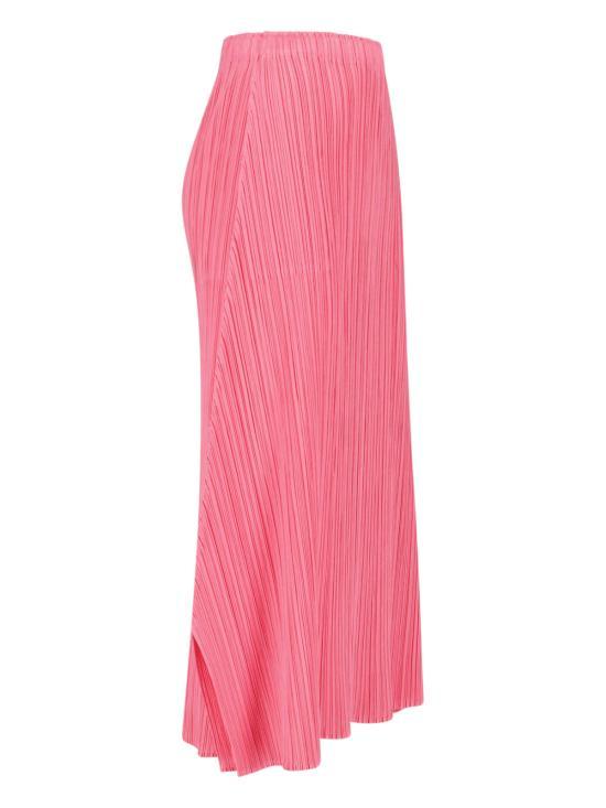 PLEATS PLEASE Pink Pleated Midi Skirt