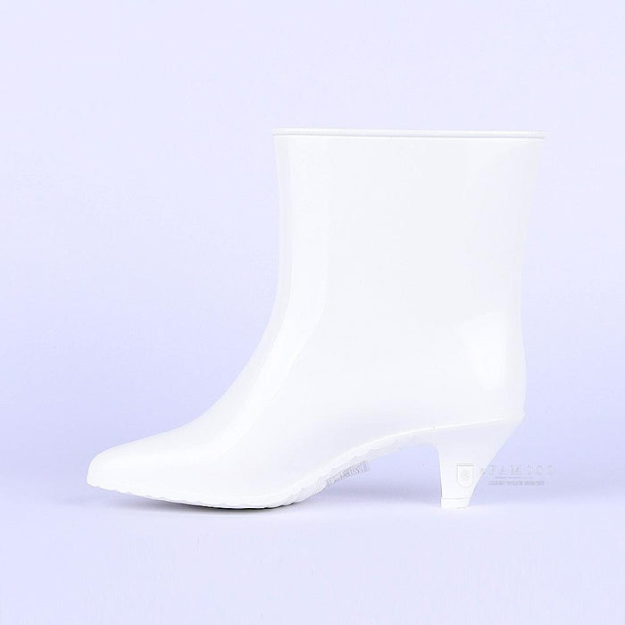 GUCCI White Rubber Ankle Rain Boots 724458 9AADV 9059