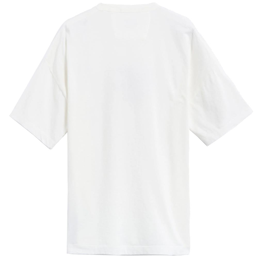 CP Company Logo Embroidered White T-Shirt