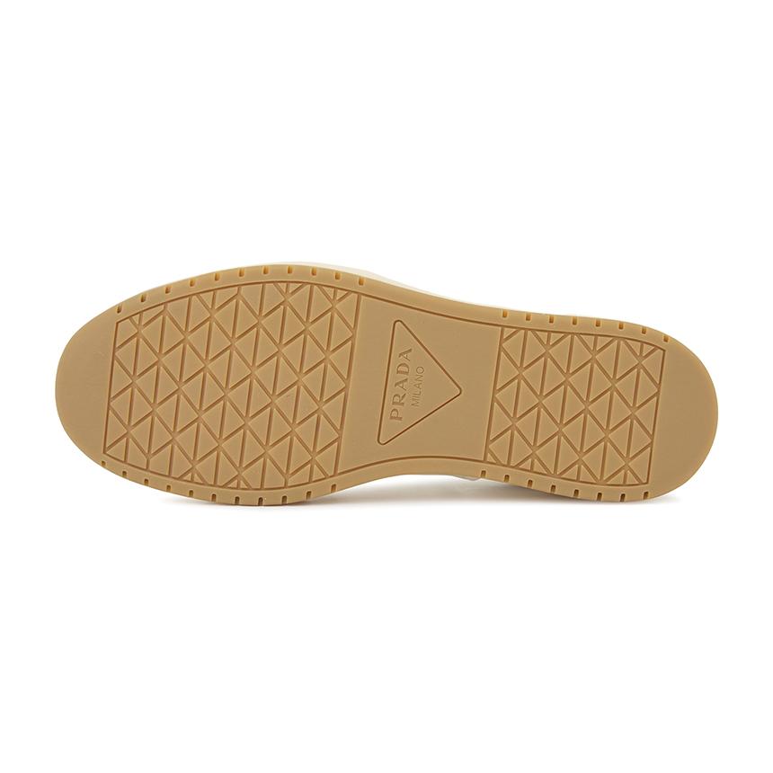 PRADA Downtown Leather Low-Top Sneakers for Men