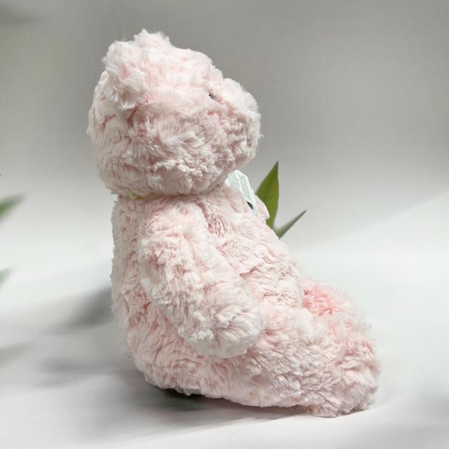jELLYCAT Leola Bear Pink Large Keyring Accessory