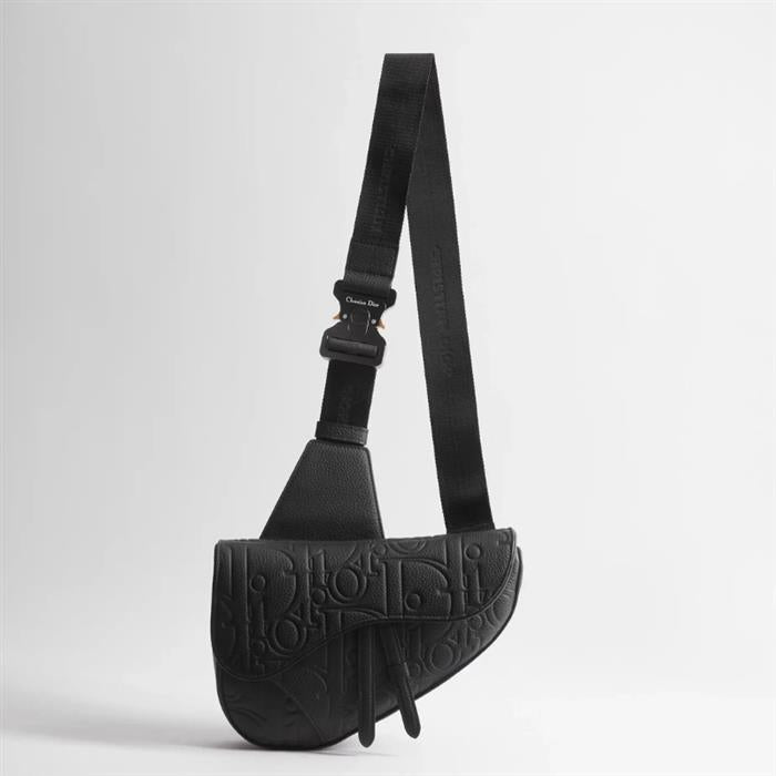 DIOR Saddle Leather Crossbody Bag