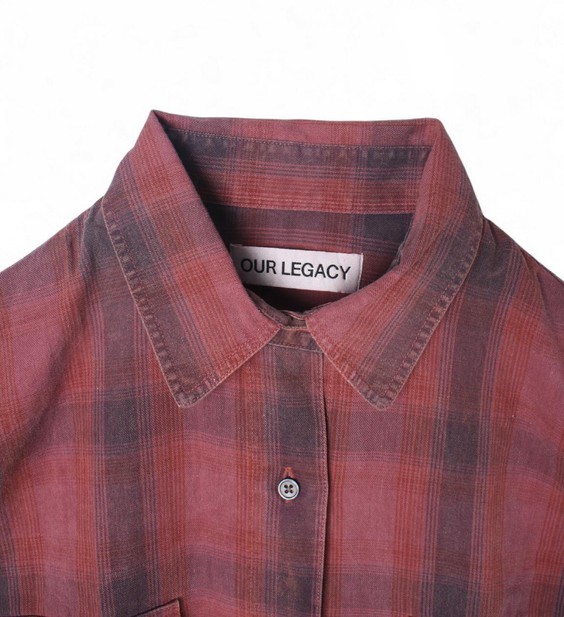 OUR LEGACY Women’s Idaho Flannel Check DIME Shirt