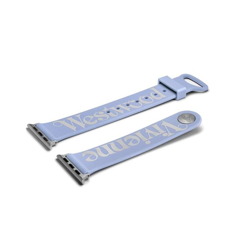 Vivienne Westwood Sky Blue Silicone Apple Watch Strap 38/40/41mm VVS33PBL