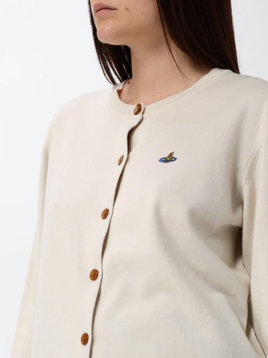 Vivienne Westwood BEA Knit Cardigan 1803002P Y001V A405 WHITE DOM