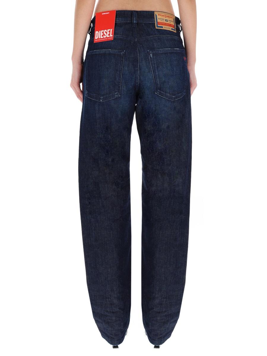 DIESEL Black Stretch Slim Fit Denim Jeans for Women