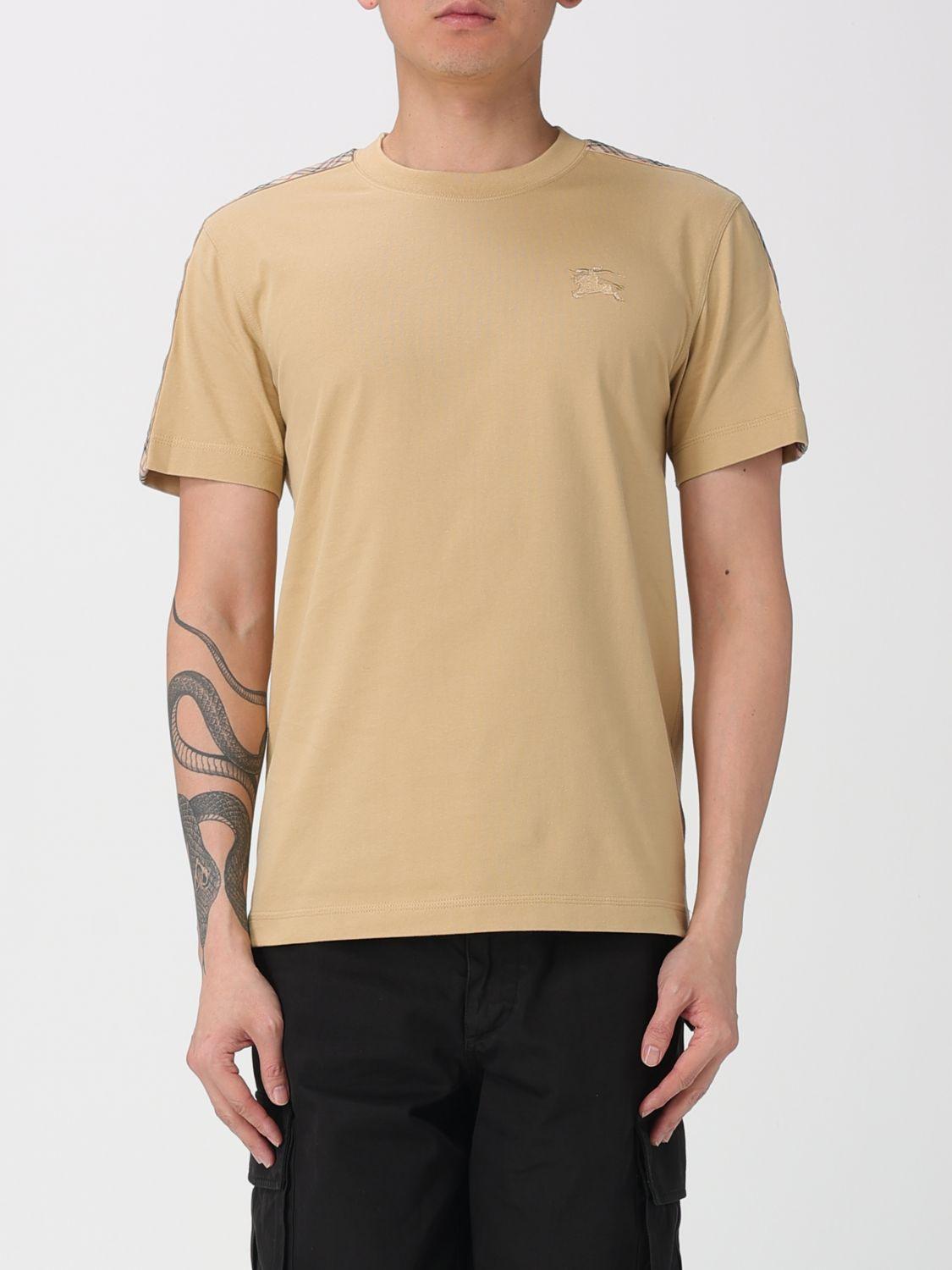 BURBERRY Short Sleeve Cotton T-Shirt for Men