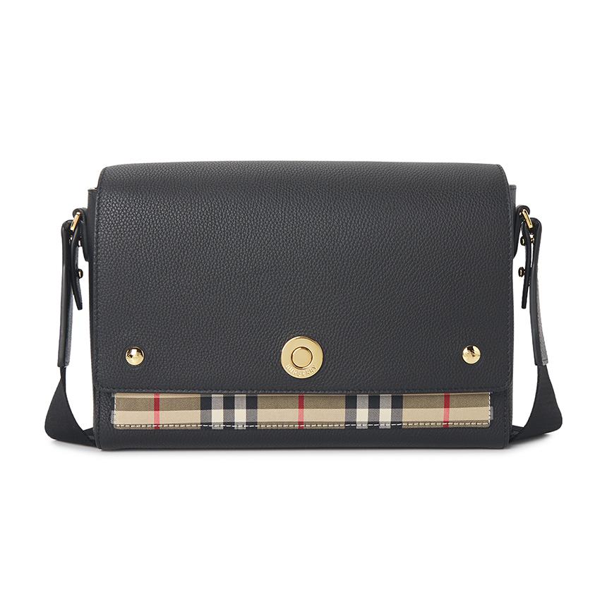 BURBERRY Note Leather Crossbody Bag for Women 8117037