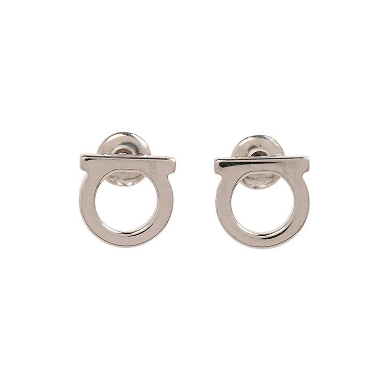 Ferragamo Gold Gancini Earrings Women’s Jewelry