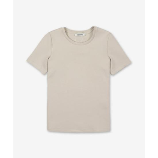 Max Mara White Long-Sleeve Sweatshirt Cotton Top 299760 21 001
