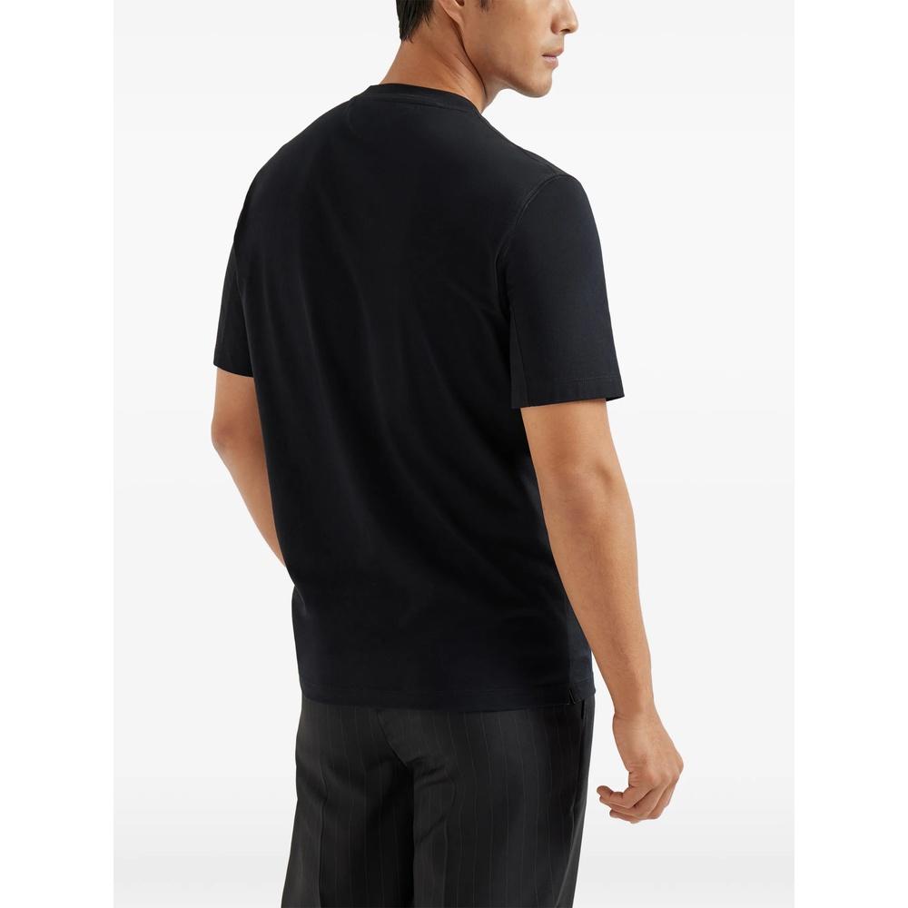 Brunello Cucinelli Men's Graphic Print Cotton Short-Sleeve T-Shirt