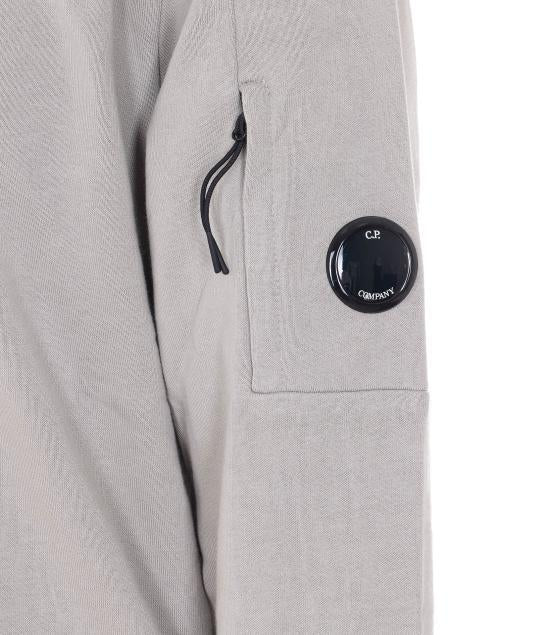 CP Company Diagonal Raised Fleece Crewneck Lens Sweatshirt 20CM SS713