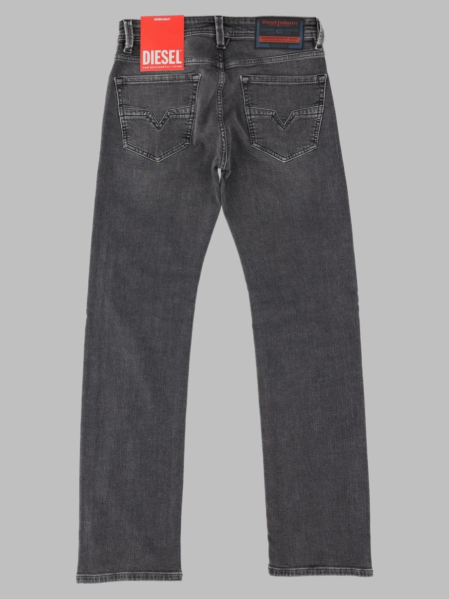 DIESEL Blue Denim Jeans Men’s Classic Straight-Leg Pants