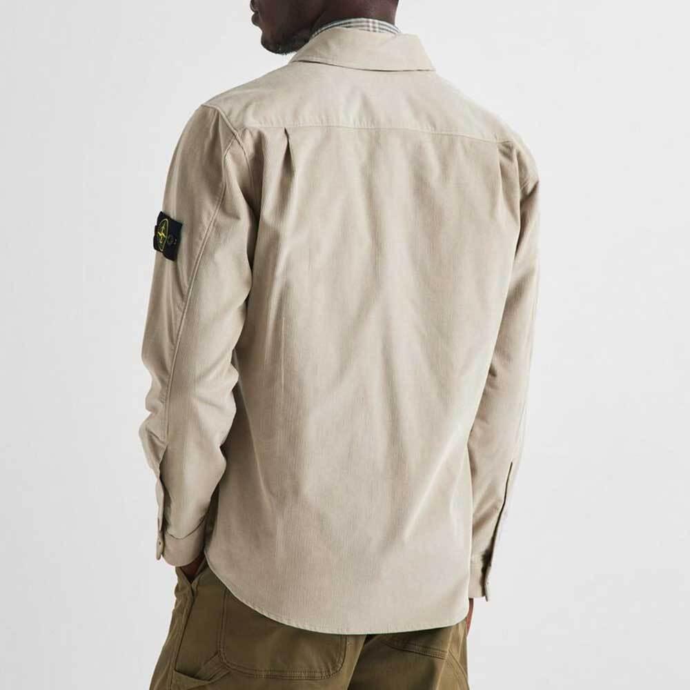 STONE ISLAND Cotton Corduroy Overshirt Jacket L2S151200042 S0144 V0095