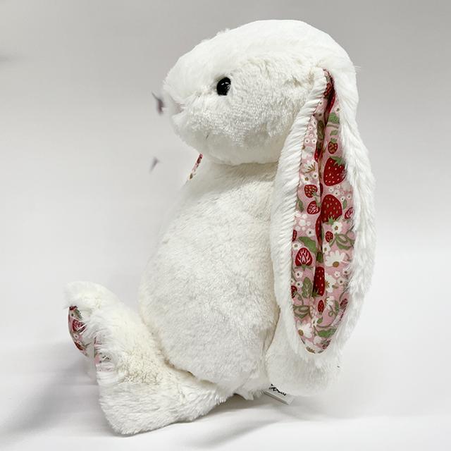 jELLYCAT Blossom Cream Bunny Berry Medium Keyring