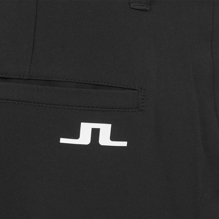 J LINDEBERG Logo Cuff Golf Jogger Pants Black Men's Classic Pants