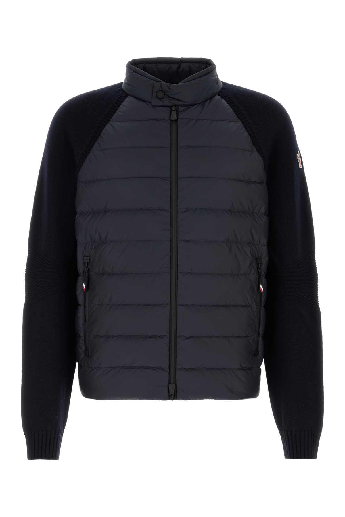 Moncler Navy Down Puffer Jacket for Men