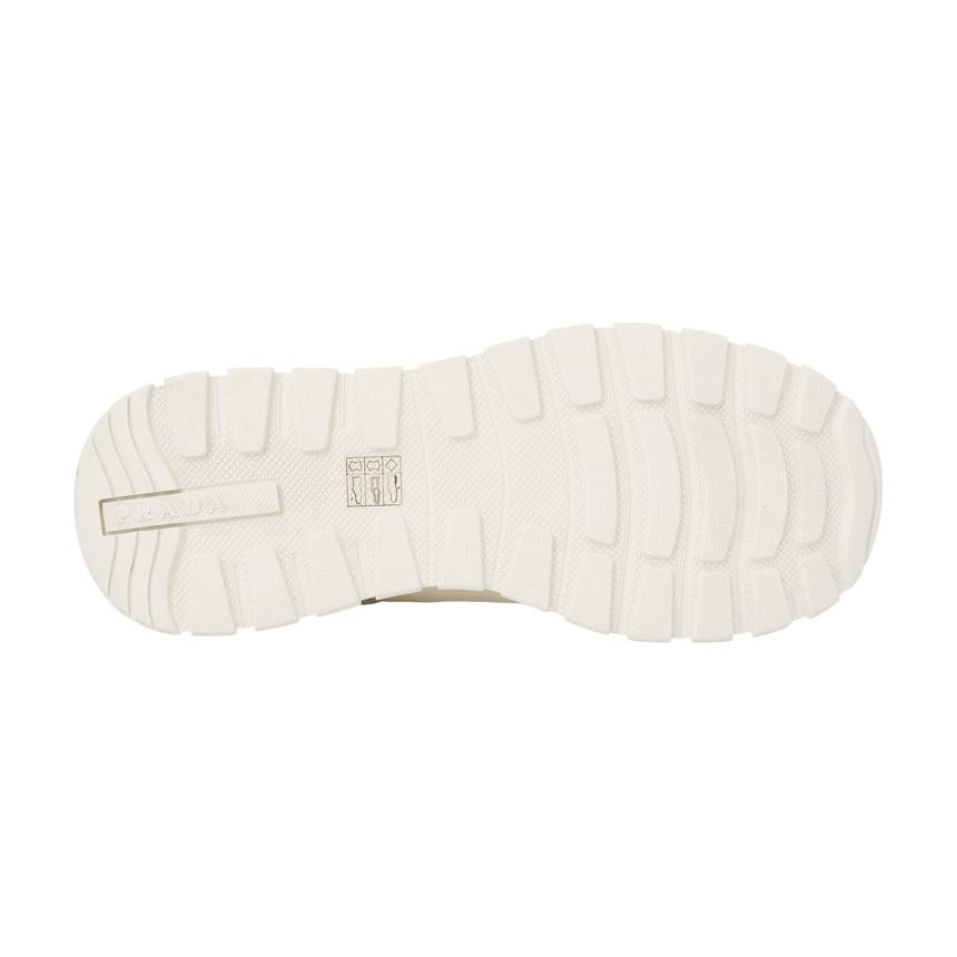 PRADA Men’s Low-Top Sneakers White Leather