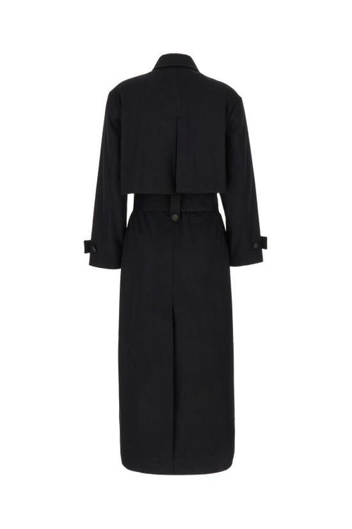A.P.C. Beige Cotton Trench Coat COGVZF01521LZZ BLACK DOM