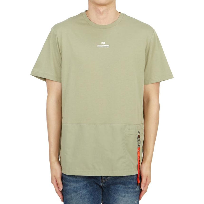 Parajumpers Clint Men’s Short Sleeve T-Shirt Sage