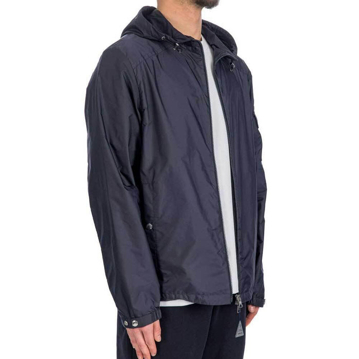 Moncler Navy Windbreaker Ediache Jacket Men